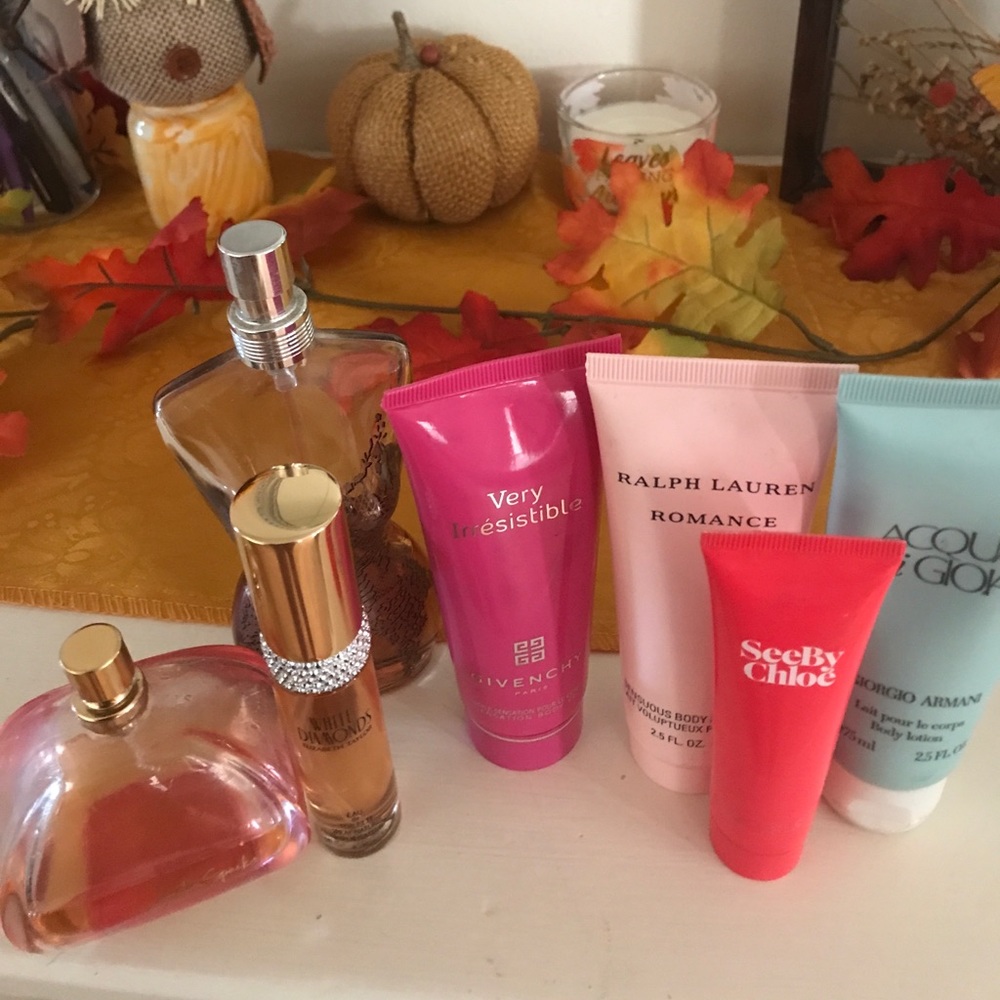 Perfumes and lotion 🌺